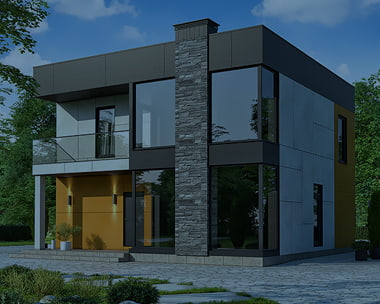 Сборные дома из сип панелей